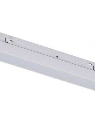 Светильник магнитный трековый kloodi kdmg-line300 pc 12w 3000k wh