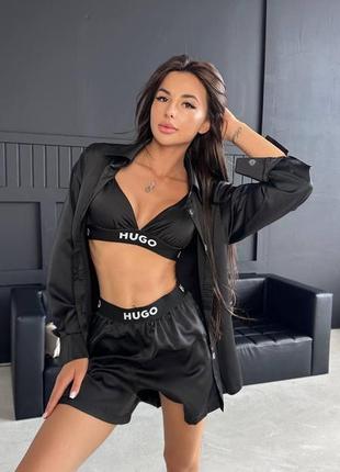 Жіночий костюм-трійка