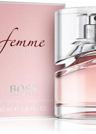 Hugo boss
boss femme туалетная вода 50мл.1 фото