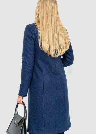 Пальто жіноче, колір синій, 186r2904 фото