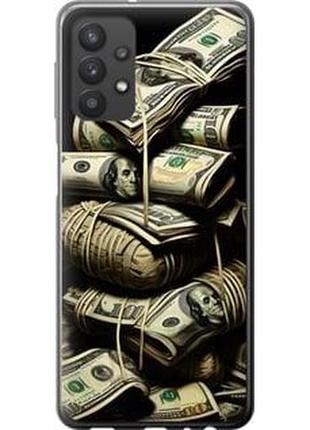 Чехол на samsung galaxy a32 a325f big money из пластика fch_0023718