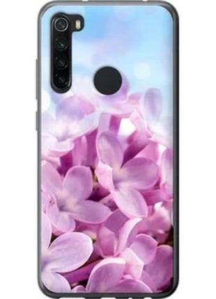 Чехол на xiaomi redmi note 8 сирень из пластика fch_036980