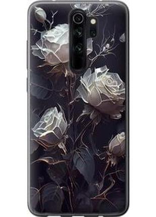 Чехол на xiaomi redmi note 8 pro розы 2 из пластика fch_0002286