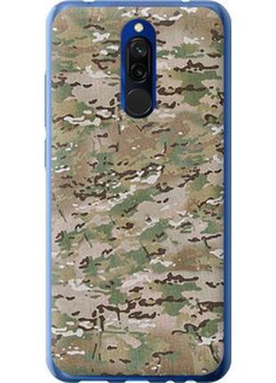 Чехол на xiaomi redmi 8 камуфляж v5 из пластика fch_0004316