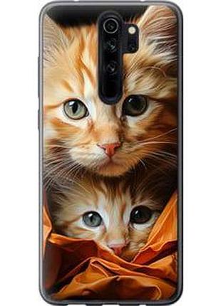 Чехол на xiaomi redmi note 8 pro котики 2 из пластика fch_0008361