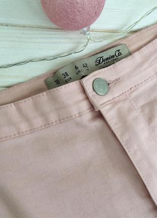 Крутые розовые джинсы скинни с рваностями на коленях denim co6 фото