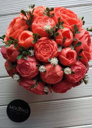 Букеты из мыла