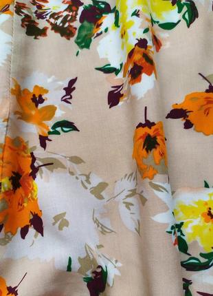 Платье сарафан цветочный принт шнуровка nlw p.m6 фото