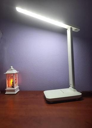 Светодиодный настольный led светильник 869b от usb 5v белый