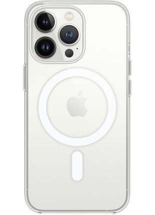 Прозрачный чехол для iphone 13 pro з magsafe (tpu+pc)