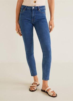 Базовые джинсы скинни, skinny, приталенные джинсы mango5 фото