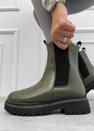 Женские ботинки chelsi oliv вт4952