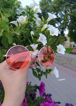 Стильні круглі сонцезахисні окуляри, хіт сезону, бестселер 2020 в наявності
