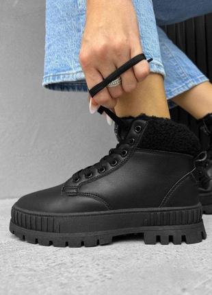 Ботинки зима enduro black  вт7490