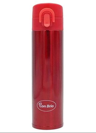 Термокружка con brio cb-379 red 350мл красный