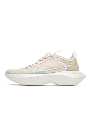 Кроссовки женские nike zoom vista lite, бежевые (найк зум виста лайт, найки, кросівки)