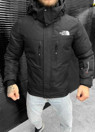 Куртка black the north face  вт0480