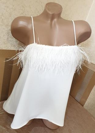 Блузка. zara basic. 2