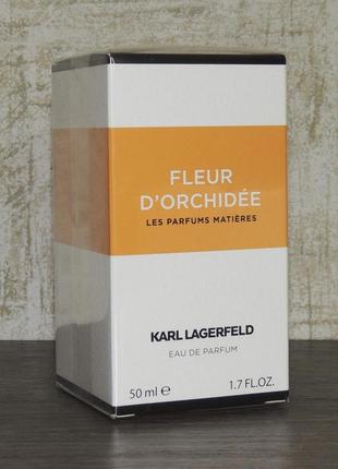 Karl lagerfeld fleur d'orchidee 50 мл для женщин оригинал