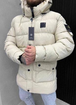 Зимняя куртка stone island beg   вт7510