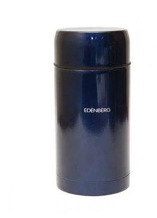 Термос з нержавіючої сталі 0.5л харчовий edenberg eb-35108black чорний