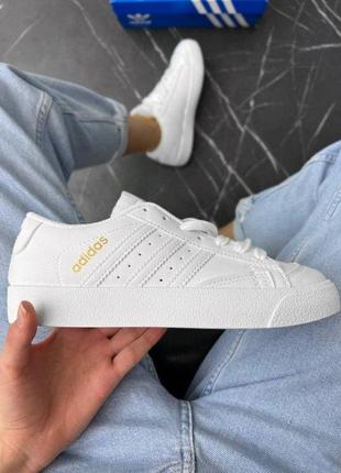 Кроссовки adidas grand white