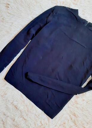 Очень красивая блуза прямого кроя с эффектной спинкой от h&m