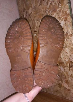 Шкіряні чоботи timberland 39 розмір9 фото