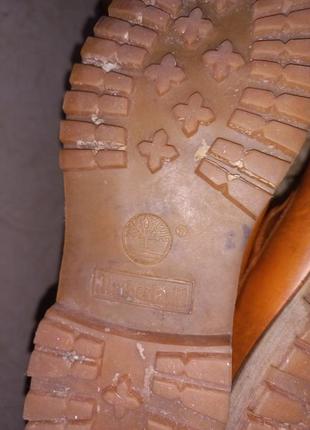 Шкіряні чоботи timberland 39 розмір10 фото