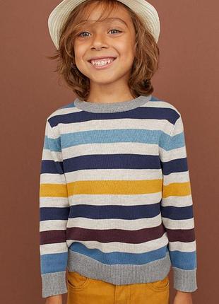 Котоновий джемпер хлопчику h&m