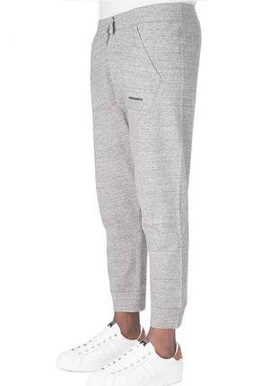 Оригинальные спортивные штаны dsquared2 new dean fit front pocket jogger pants grey3 фото