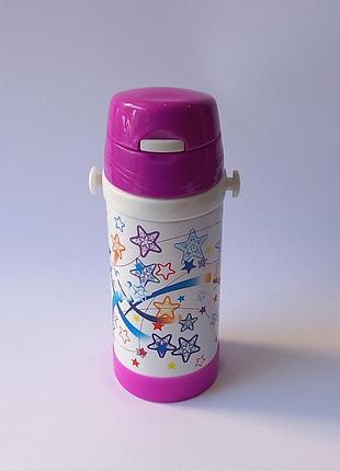 Детский термос a-plus ap-1776-purple 320 мл фиолетовый