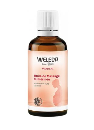 Weleda олія для профілактики розривів під час пологів huile de massage du périnée 50 мл