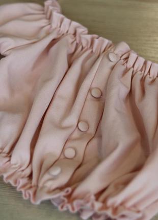 Блуза нежно-персикового цвета2 фото