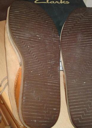 Туфли мужские летние б/у clarks 43 размер