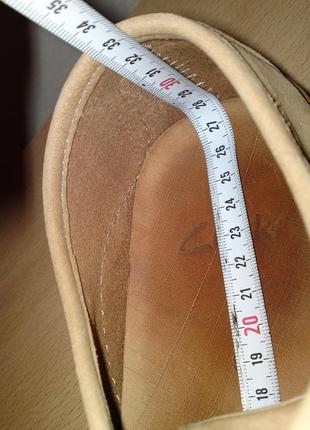 Туфли мужские летние б/у clarks 43 размер