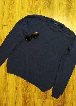 Cotton шерсть ягнят замечательный свитер фиолетового цвета1 фото