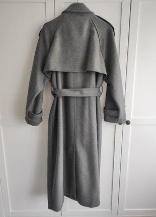 Пальто с шерстью stradivarius, размер м4 фото