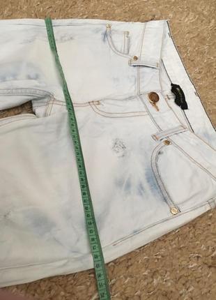 Літні джинси рвані roberta biagi оригінал armani, cavalli burberry7 фото
