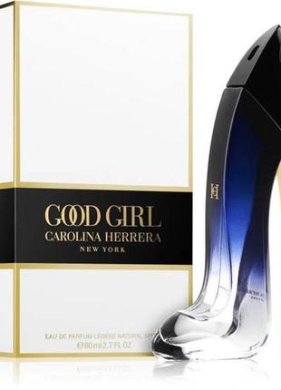 Парфюмированная вода женская carolina herrera good girl legere 80 мл