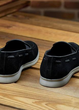 Стильні чоловічі замшеві лофери edge, туфлі, мокасини3 фото
