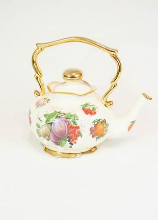 Чайник заварочник finest quality earthenware staffordshire england