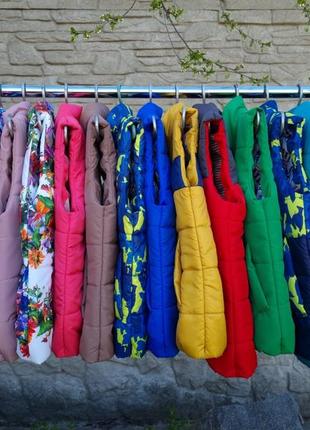 Демисезонная курточка много цветов10 фото