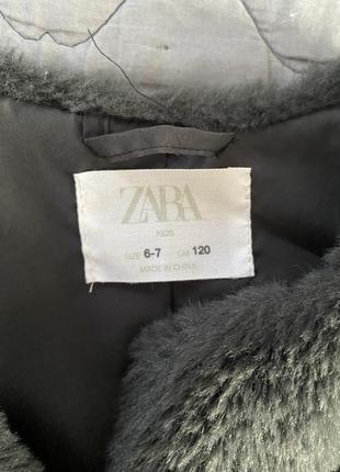 Жилетка хутряна zara