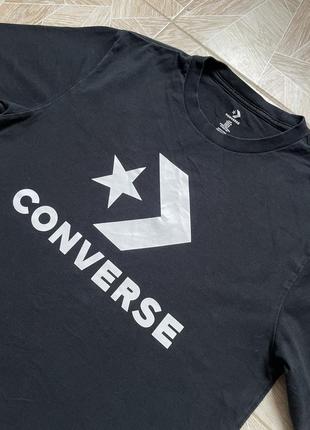 Футболка converse sb big logo black tee2 фото