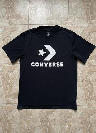 Футболка converse sb big logo black tee1 фото