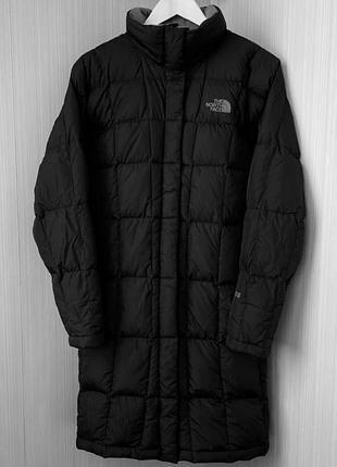 Пуховик, пуфер, черный, длина куртка the north face7 фото