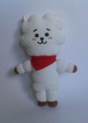 В'язана фігурка бт21 арджей bts bt21 rj