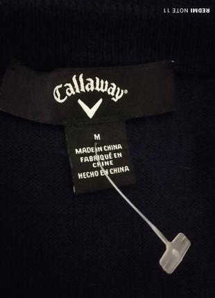 Идеальный высококачественный 100% шерстяной пуловер известной марки из сша callaway6 фото