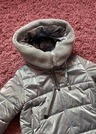 X-woyz зимняя куртка для девочки5 фото